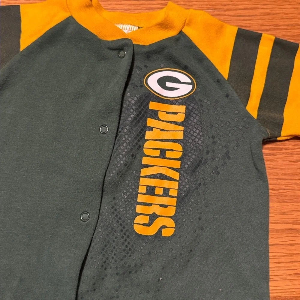 NFL One Piece Footie Green Bay Packers size 3-6 months
